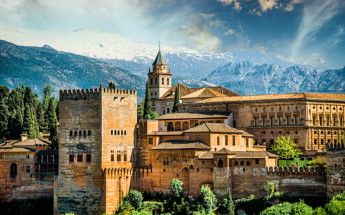 Best Travel Destinations in Spain—Alhambra, Granada, Spain