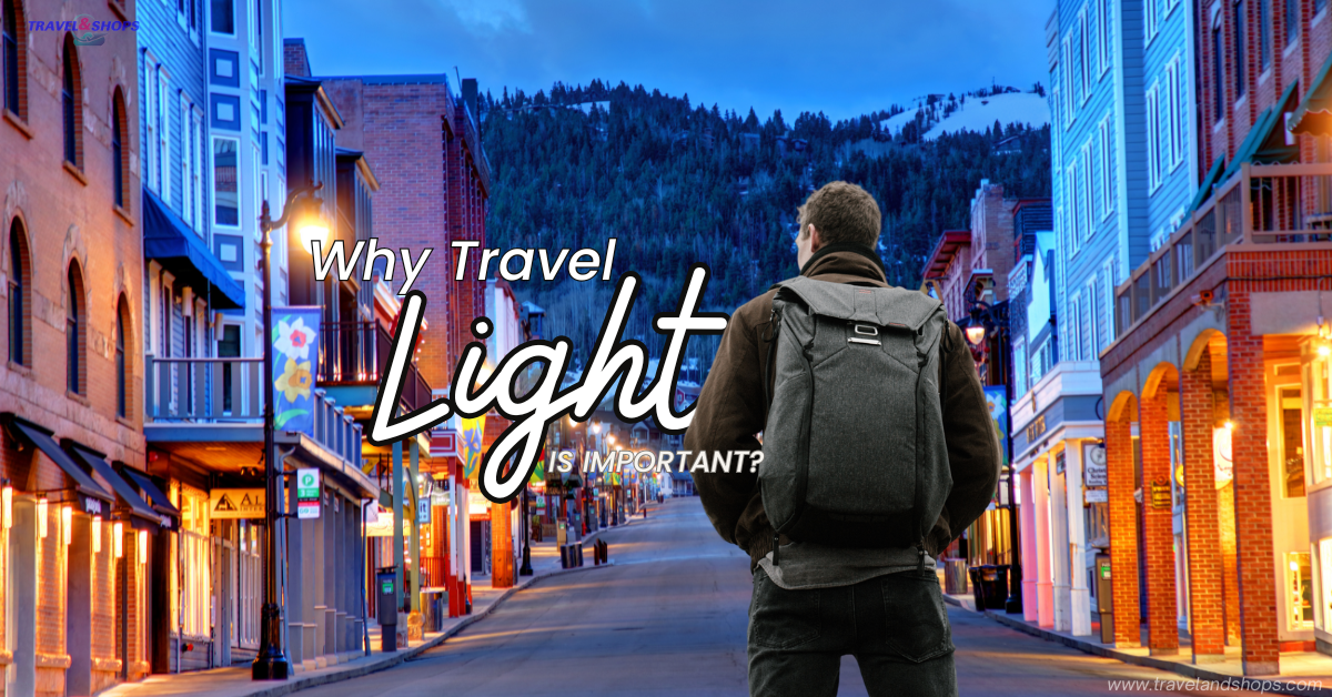 Why Travel Light The Perks of a Single Backpack